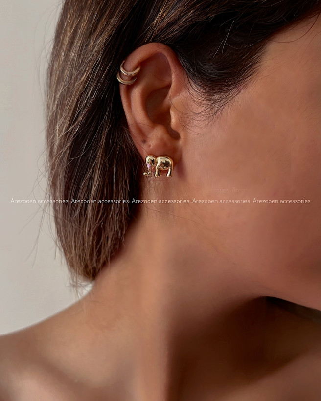 گوشواره فیل استیل